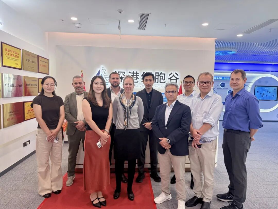 瑞典科学生命代表团到访深港K8凯发(中国) 共探 CGT 产业国际合作新路径